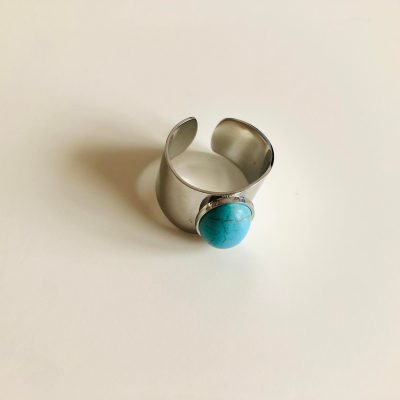 Lithops “Τurquoise ” δαχτυλίδι