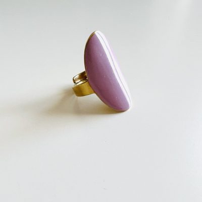 Lithops “Pink Almond” δαχτυλίδι